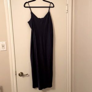 J.Crew navy slip dress